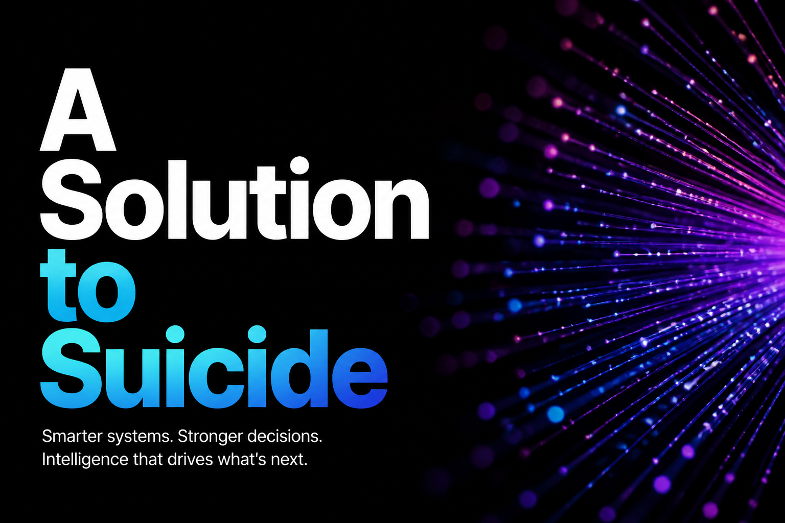 A Solution to Suicide