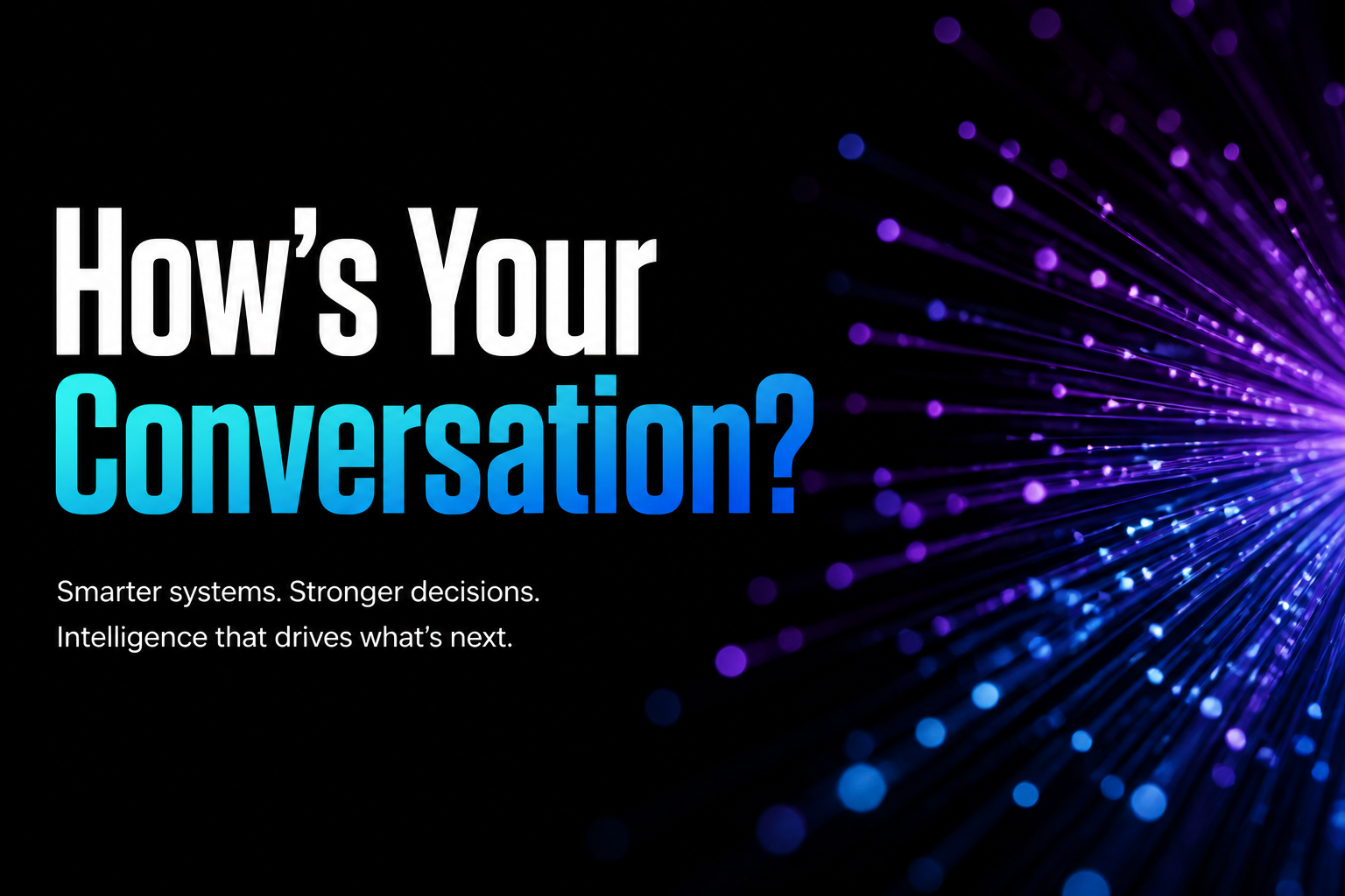 How's Your Conversation?