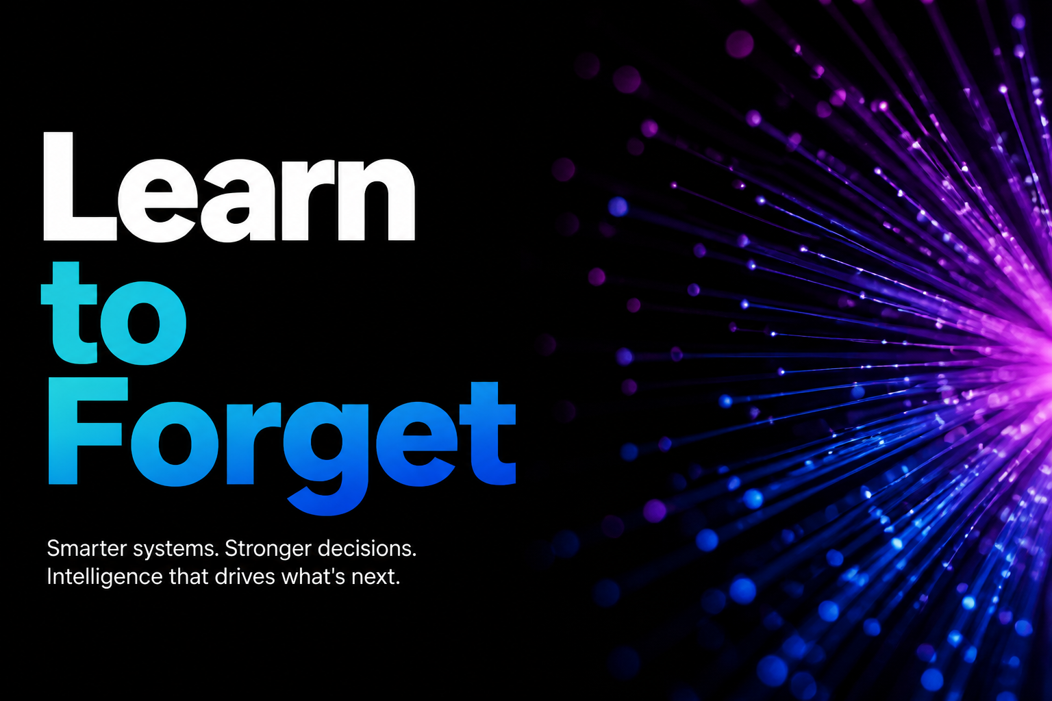 Learn to Forget