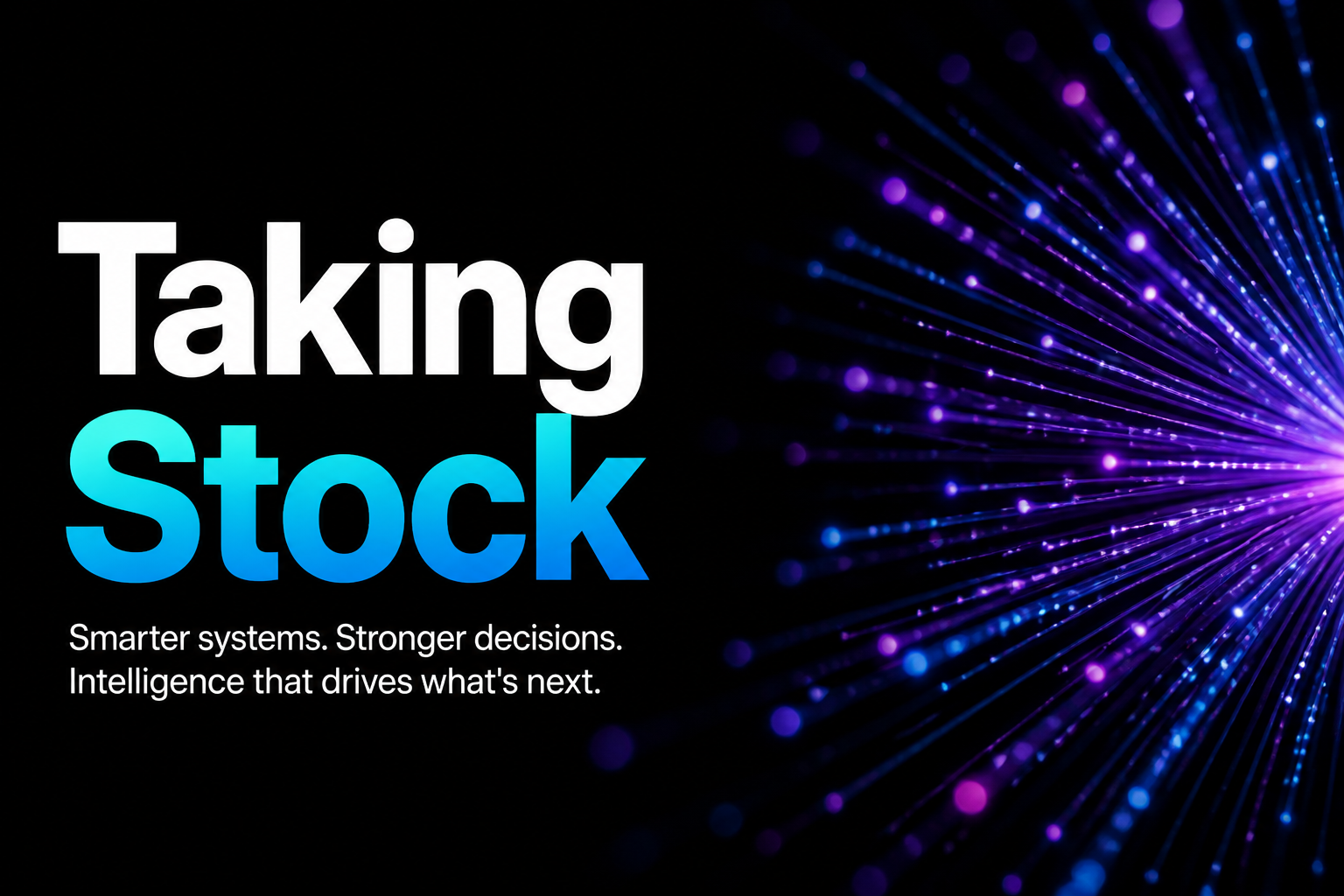 Taking Stock