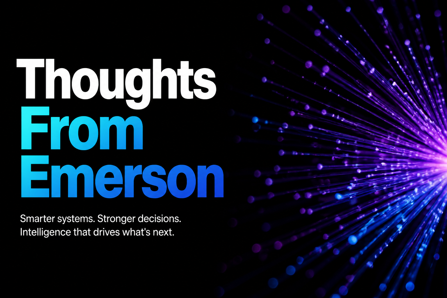 Thoughts From Emerson
