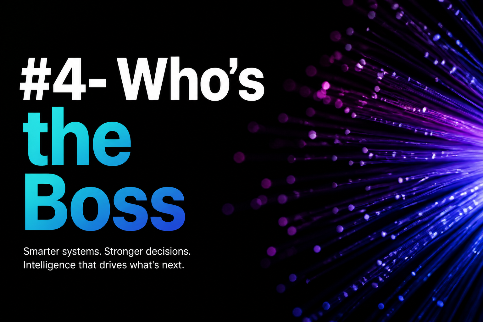 #4- Who's the Boss